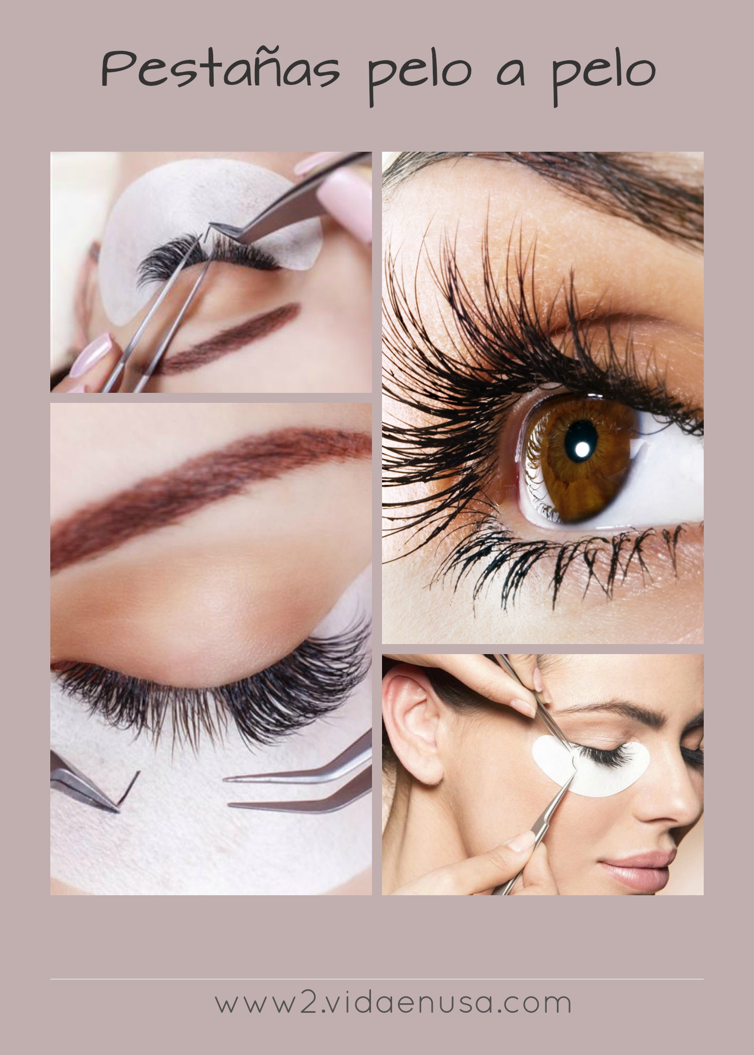 Las tengas o no largas, unas extensiones siempre añadirán intensidad y sensualidad a tu rostro.